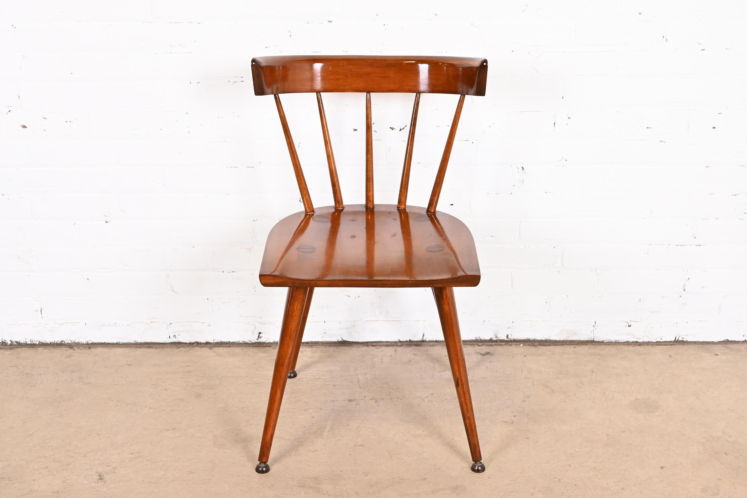 Paul McCobb Planner Group Mid-Century Modern Spindle Back Dining Chairs 5