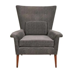 Paul McCobb Planner Group Mid-Century Modern Upholstered Lounge Chair, 1950s