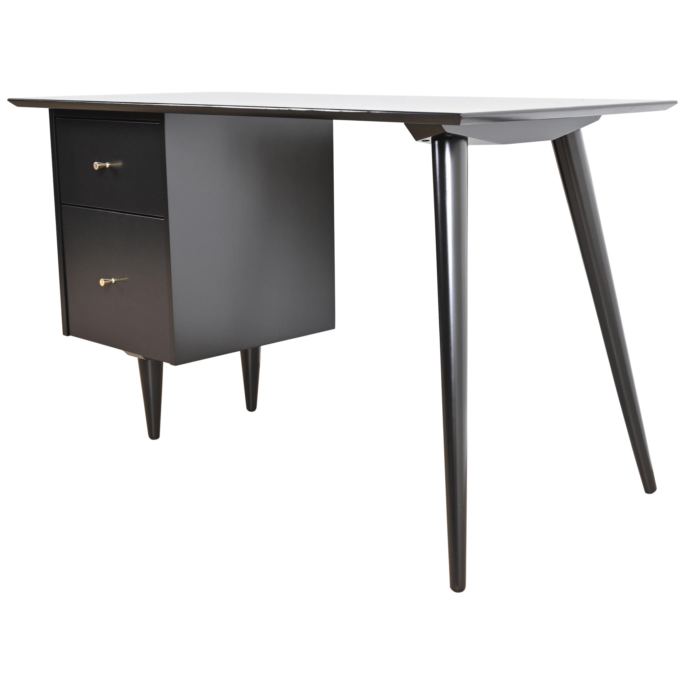 Paul McCobb Planner Group Mid-Century Modern Writing Desk, Newly Refinished