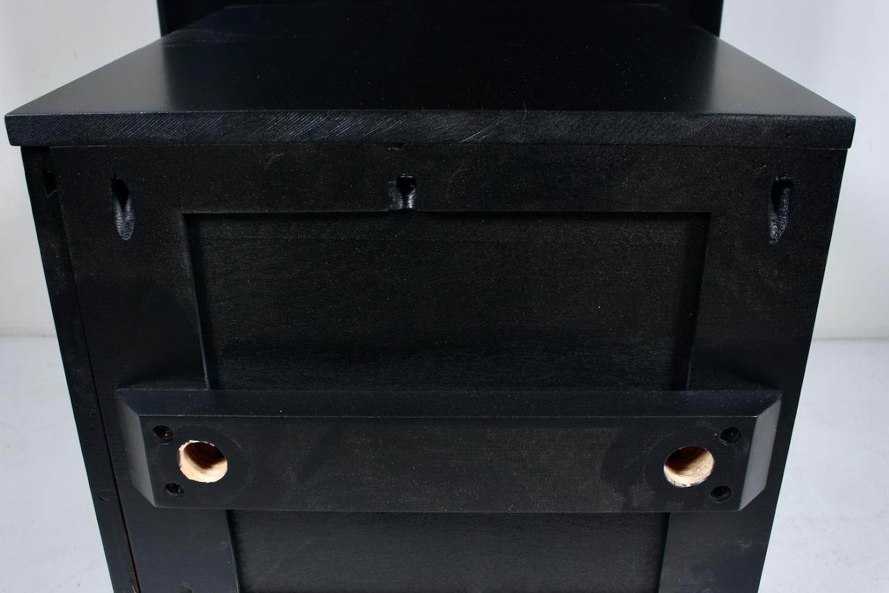 Paul McCobb Planner Group Model 1560 Black Double Drawer Desk, 1950's 10