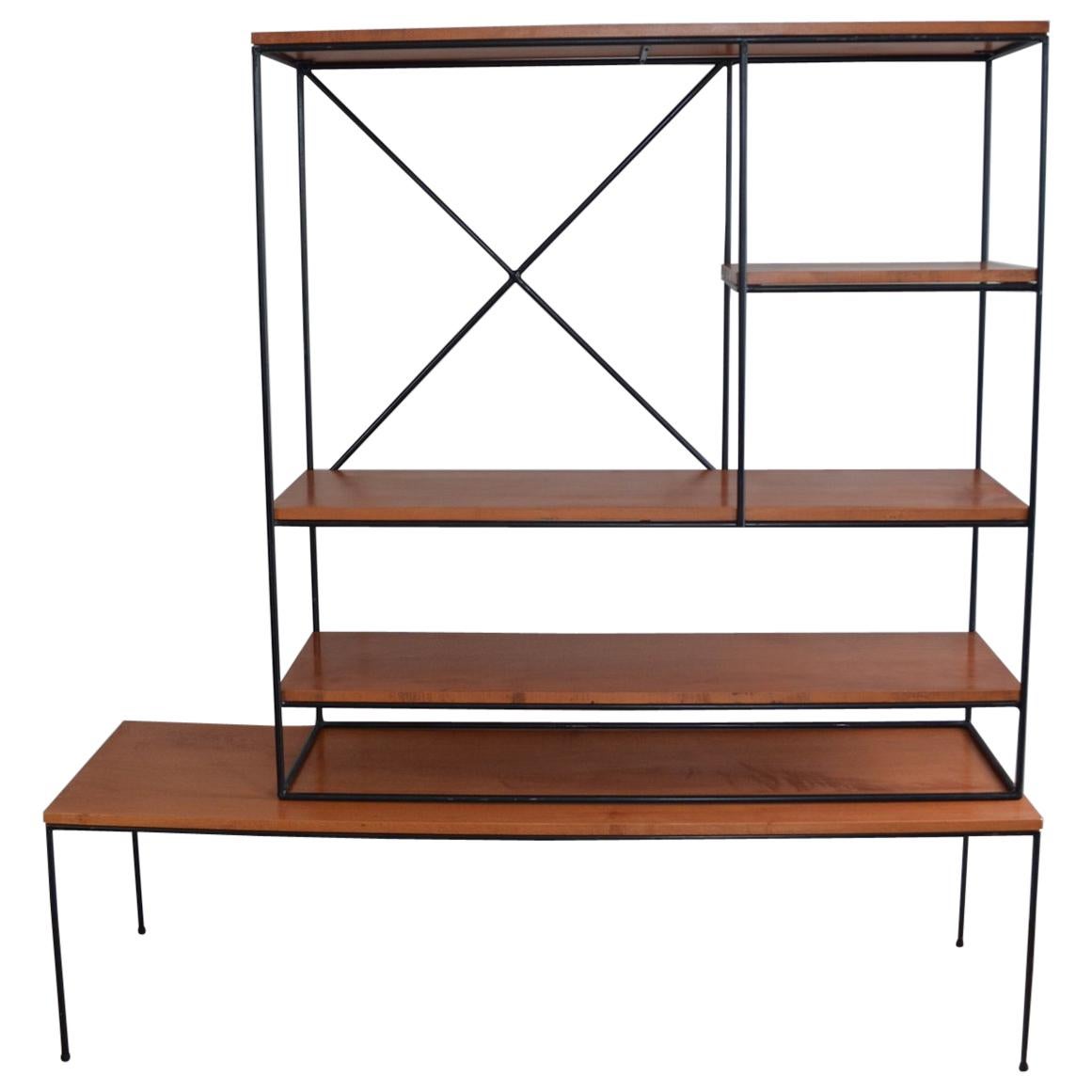 Paul McCobb Planner Group Modular Room Divider Shelving Unit For Sale