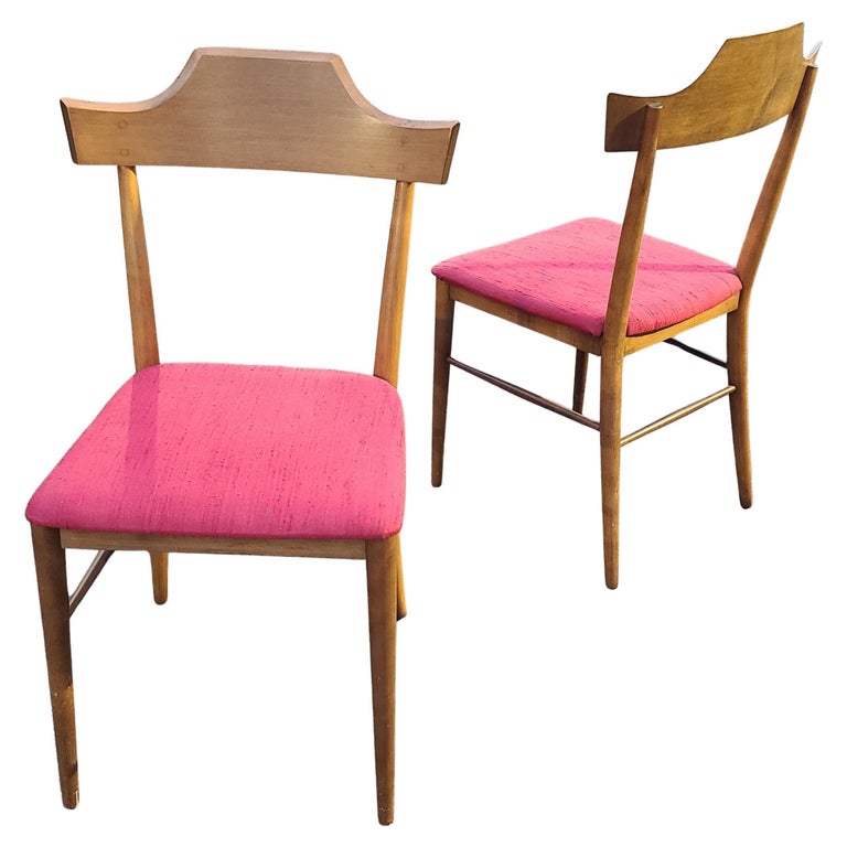 Paul McCobb Planner Group Pair Dining Chairs For Sale