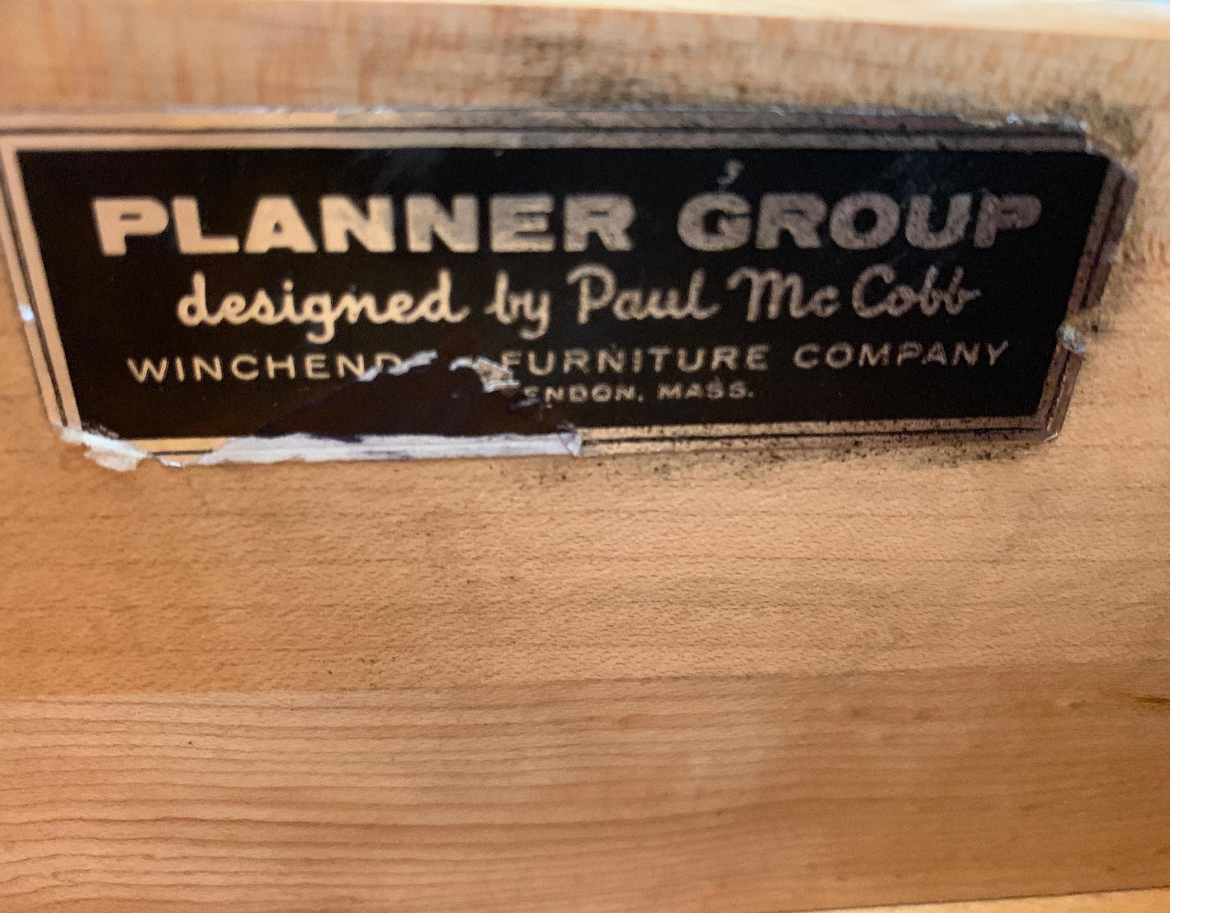 Paul McCobb Planner Group Pedestal Desk 7