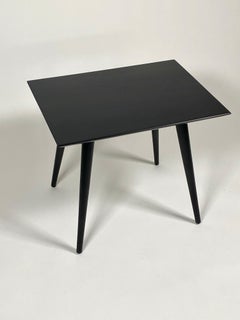 Paul McCobb Planner Group Side Table in Black Lacquer