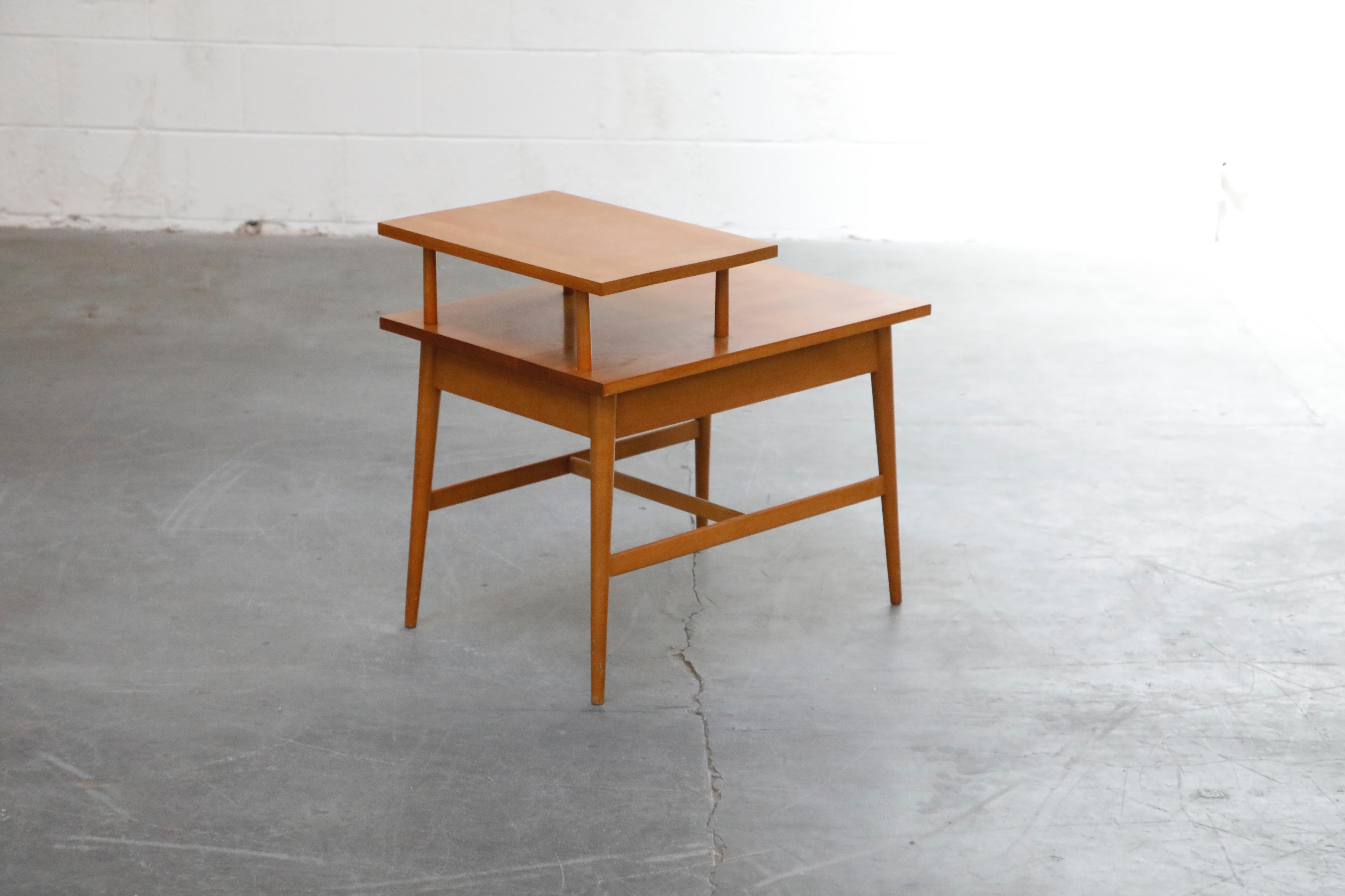 Paul McCobb Planner Group Side Table or Nightstand for Winchedon, circa 1950 4