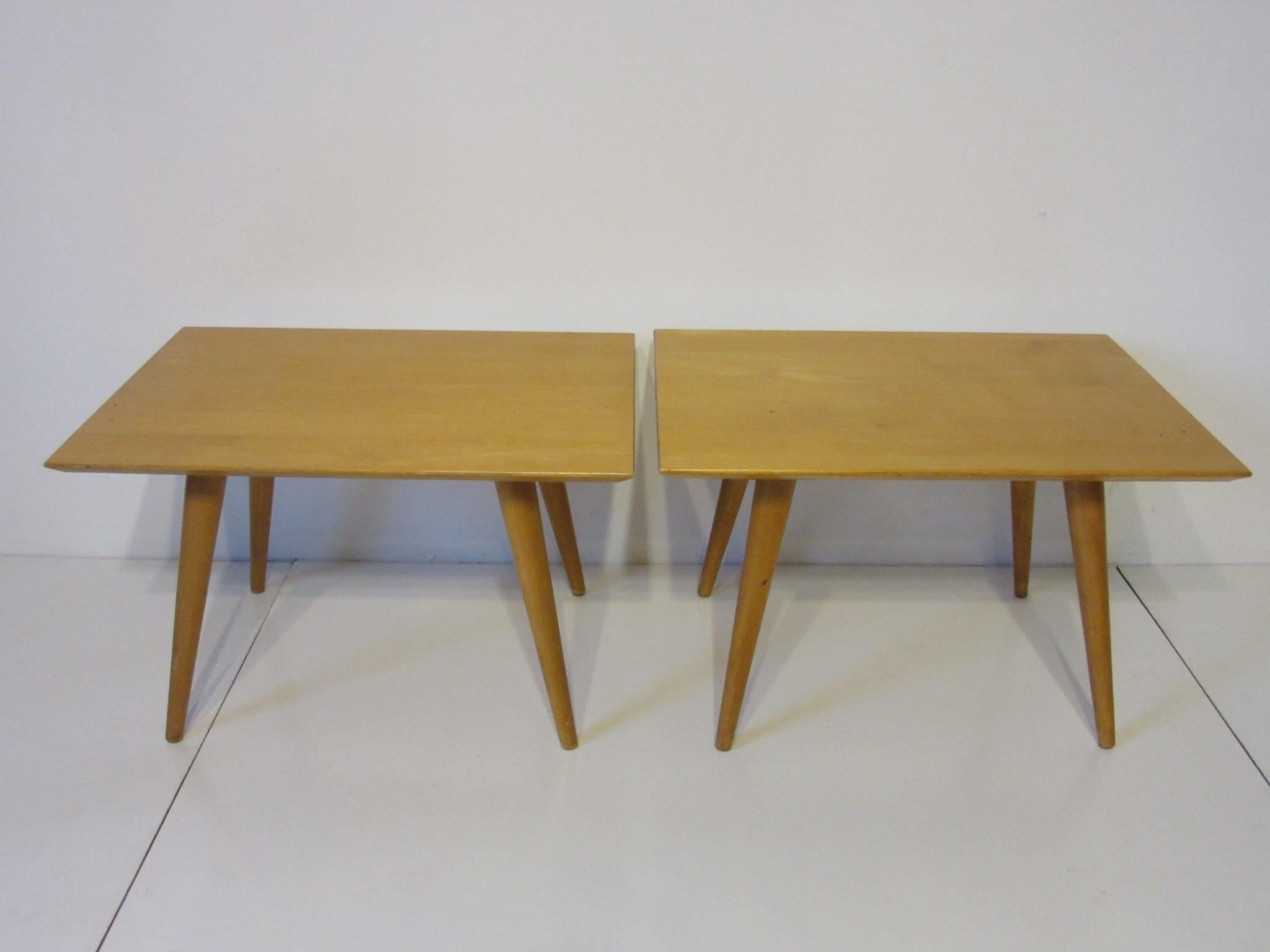 Mid-Century Modern Paul McCobb Planner Group Side Tables