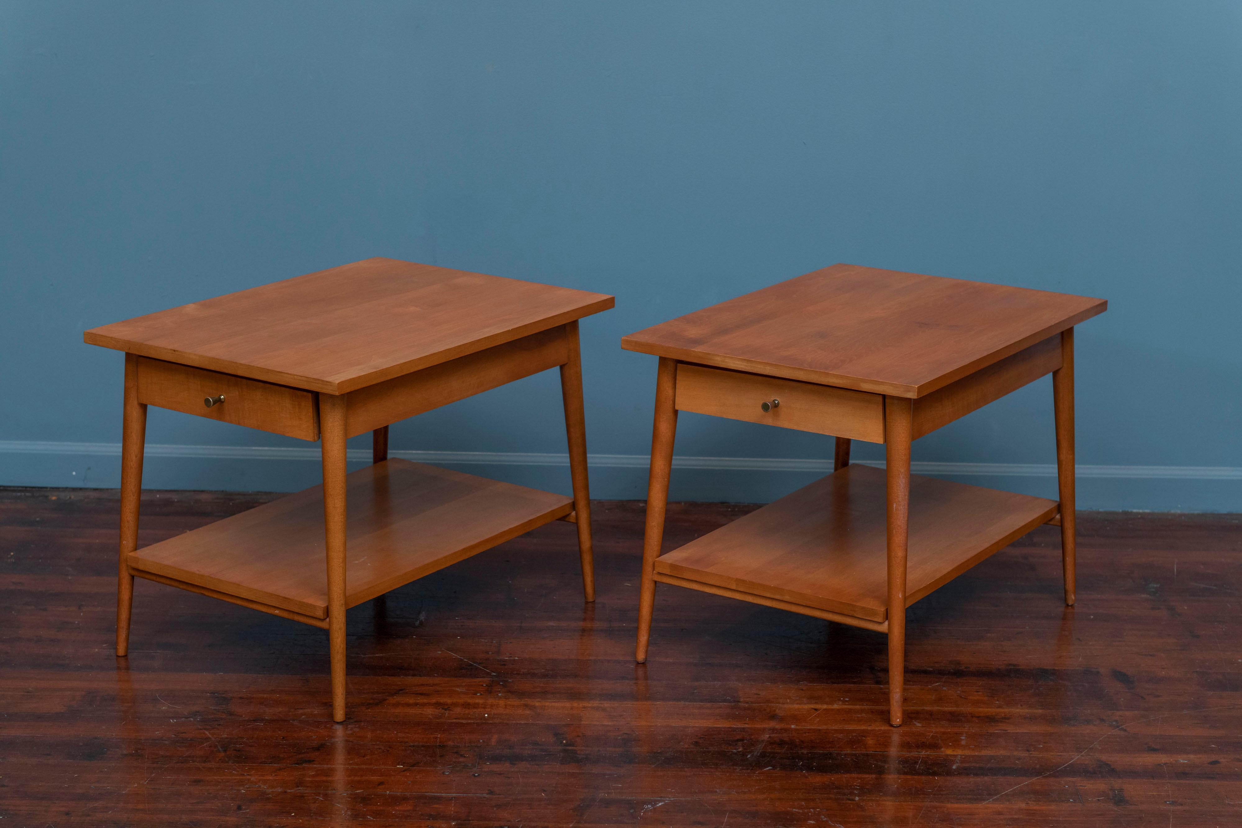 Mid-Century Modern Paul McCobb Planner Group Side Tables for Winchendon For Sale