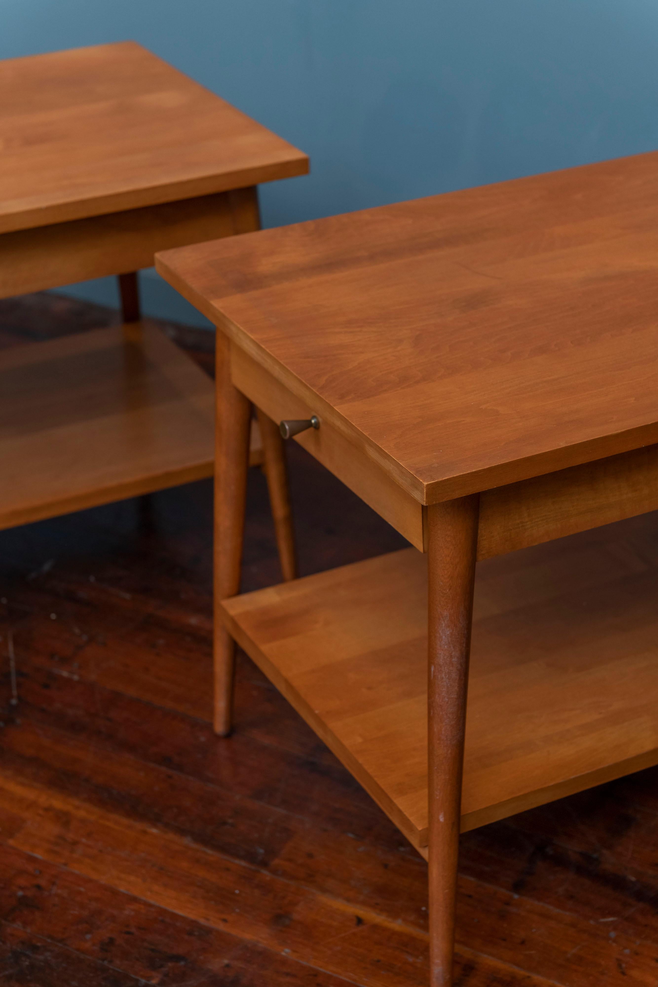 Maple Paul McCobb Planner Group Side Tables for Winchendon For Sale