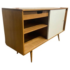 Paul McCobb Planner Group Sliding Door Credenza with Drawers, Classic Modernist