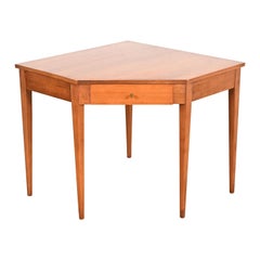 Paul McCobb Planner Group Solid Birch Corner Desk, 1950s