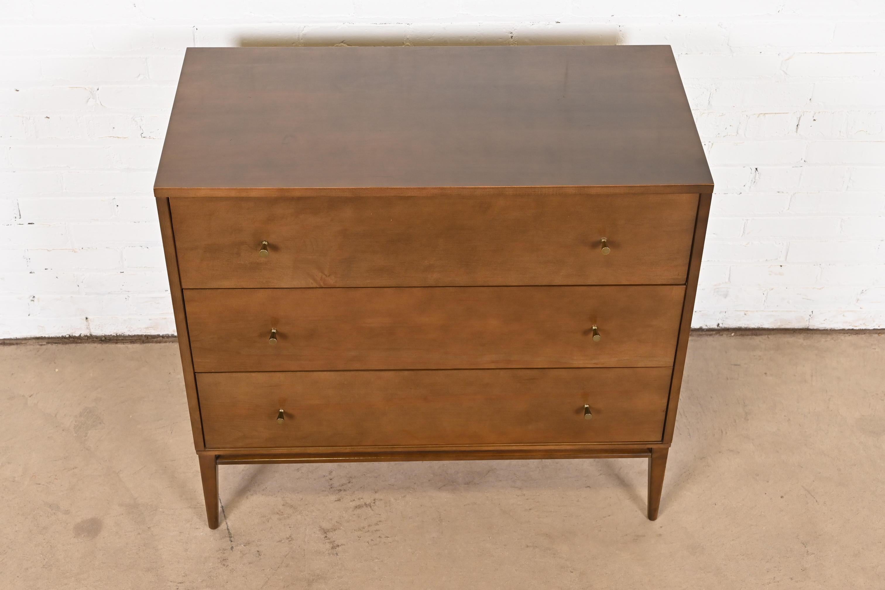 Paul McCobb Planner Group Solid Birch Dresser or Chest of Drawers, 1950s For Sale 3