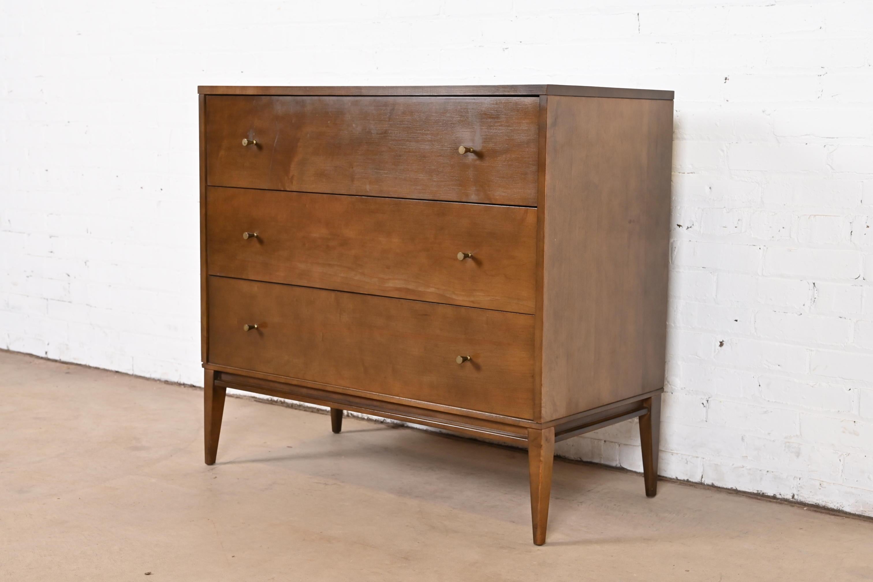 Mid-Century Modern Paul McCobb Planner Group Solid Birch Dresser or Chest of Drawers, 1950s For Sale