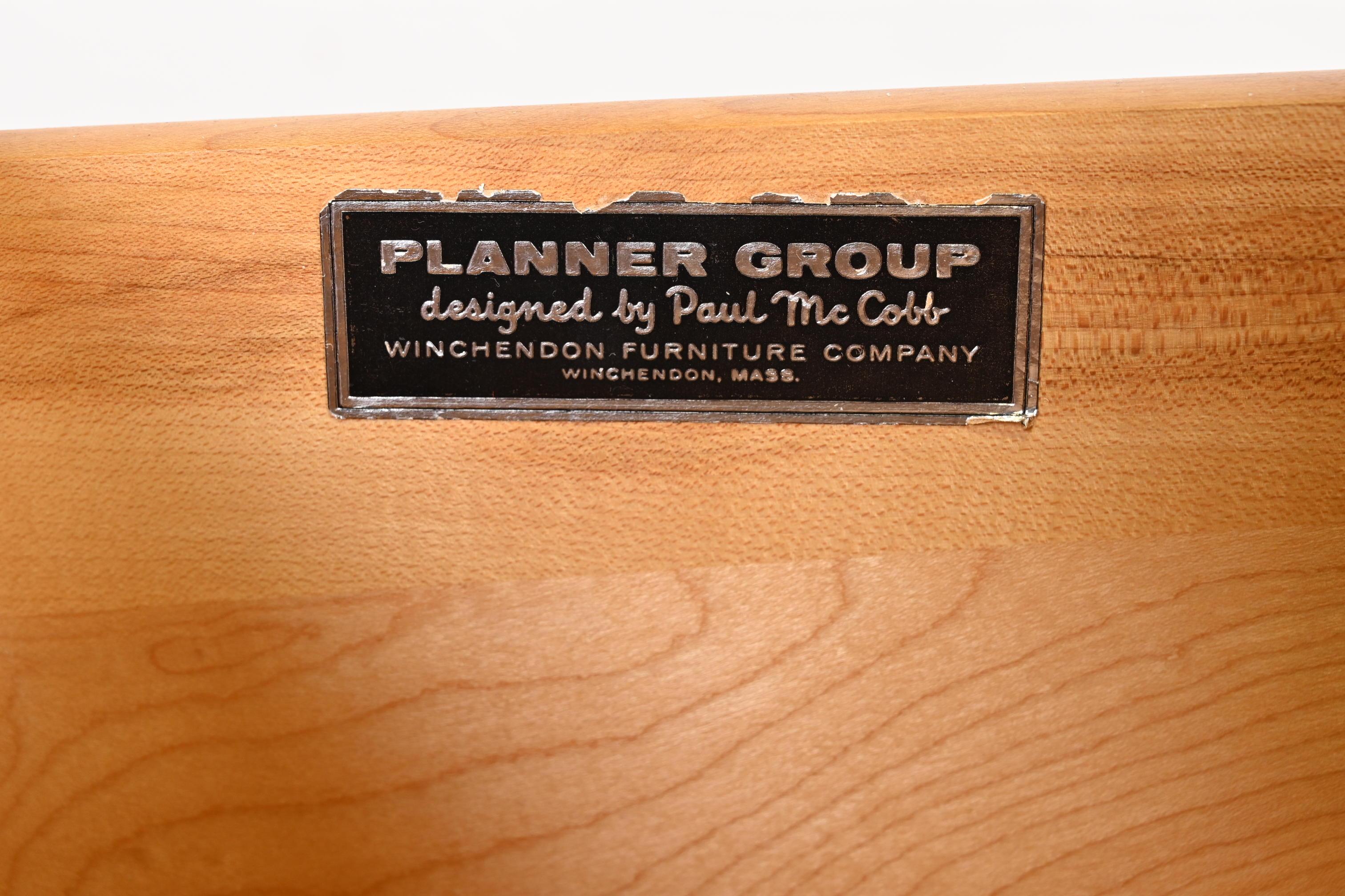 Paul McCobb Planner Group Solid Birch Dresser or Chest of Drawers, 1950s For Sale 1