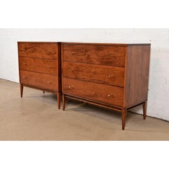 Paul McCobb Planner Group Solid Birch Dressers or Chests of Drawers, Refinished