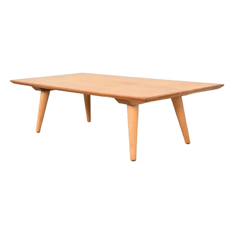 Paul McCobb Planner Group Solid Maple Coffee Table, 1950s For Sale