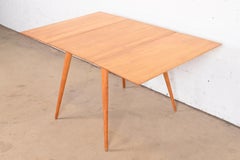 Paul McCobb Planner Group Solid Maple Drop Leaf Dining Table, 1950s