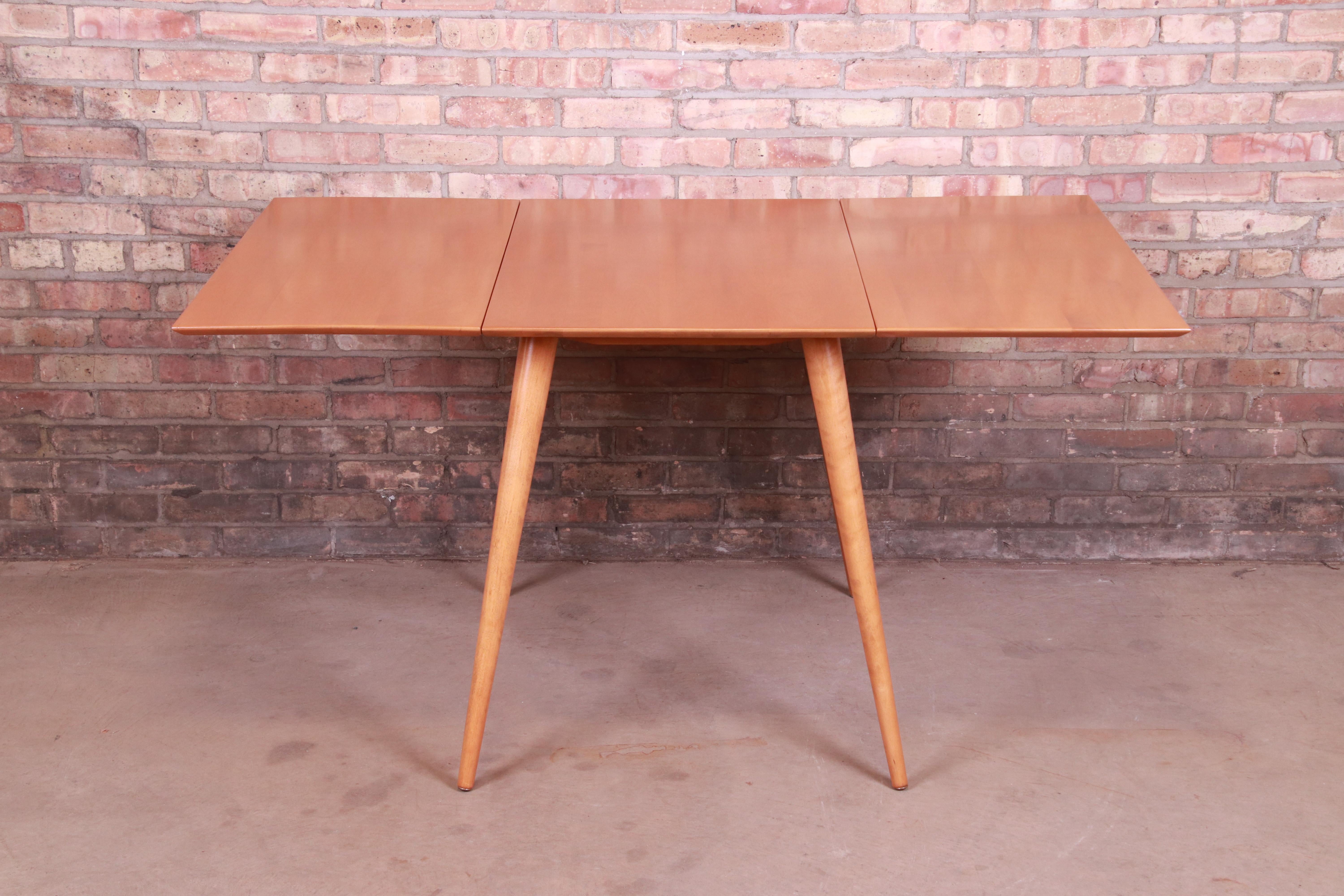 An exceptional Mid-Century Modern solid maple drop-leaf dining table

By Paul McCobb for Winchendon Furniture 