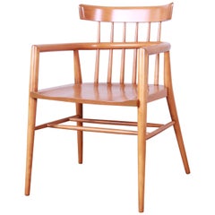 Paul McCobb Planner Group Solid Maple Spindle Back Armchair