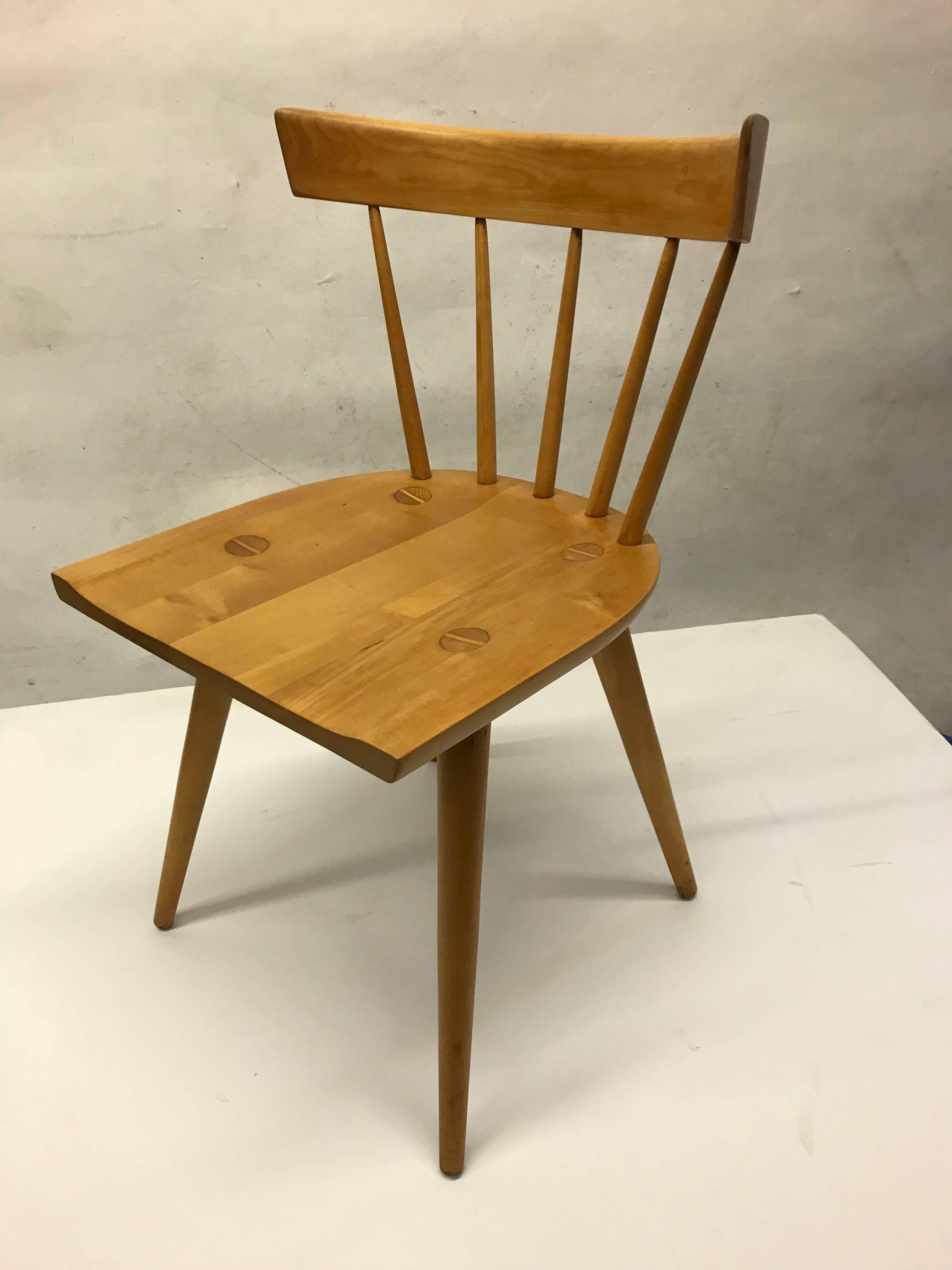 Mid-20th Century Paul McCobb Planner Group Spindle Back Chair