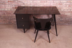 Paul McCobb Planner Group Writing Desk and Chair, Newly Refinished