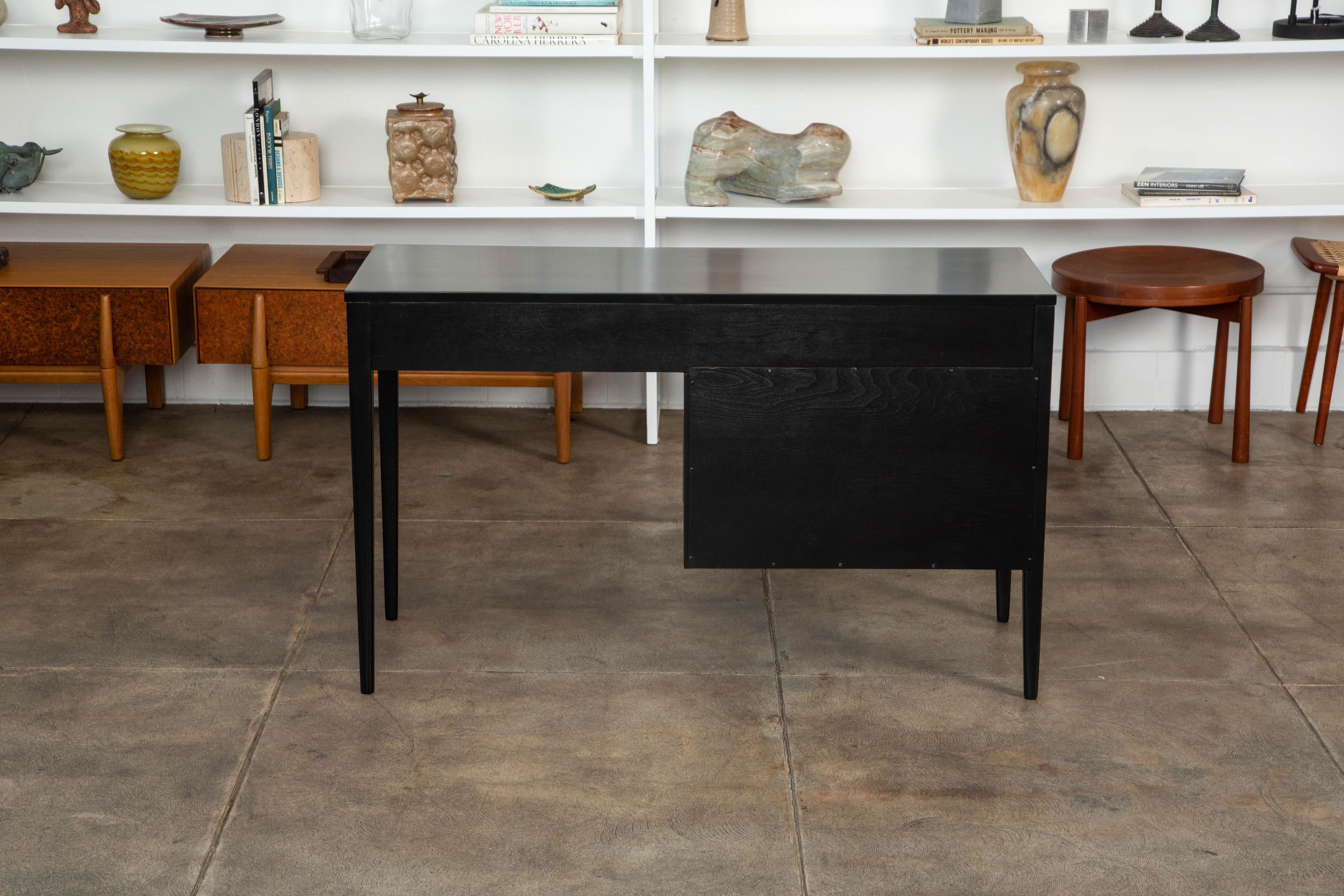 Ebonized Paul McCobb Planner Group Writing Desk