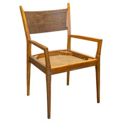Paul McCobb Protype IV Armchair for Calvin Furniture Co. with Wood Seating