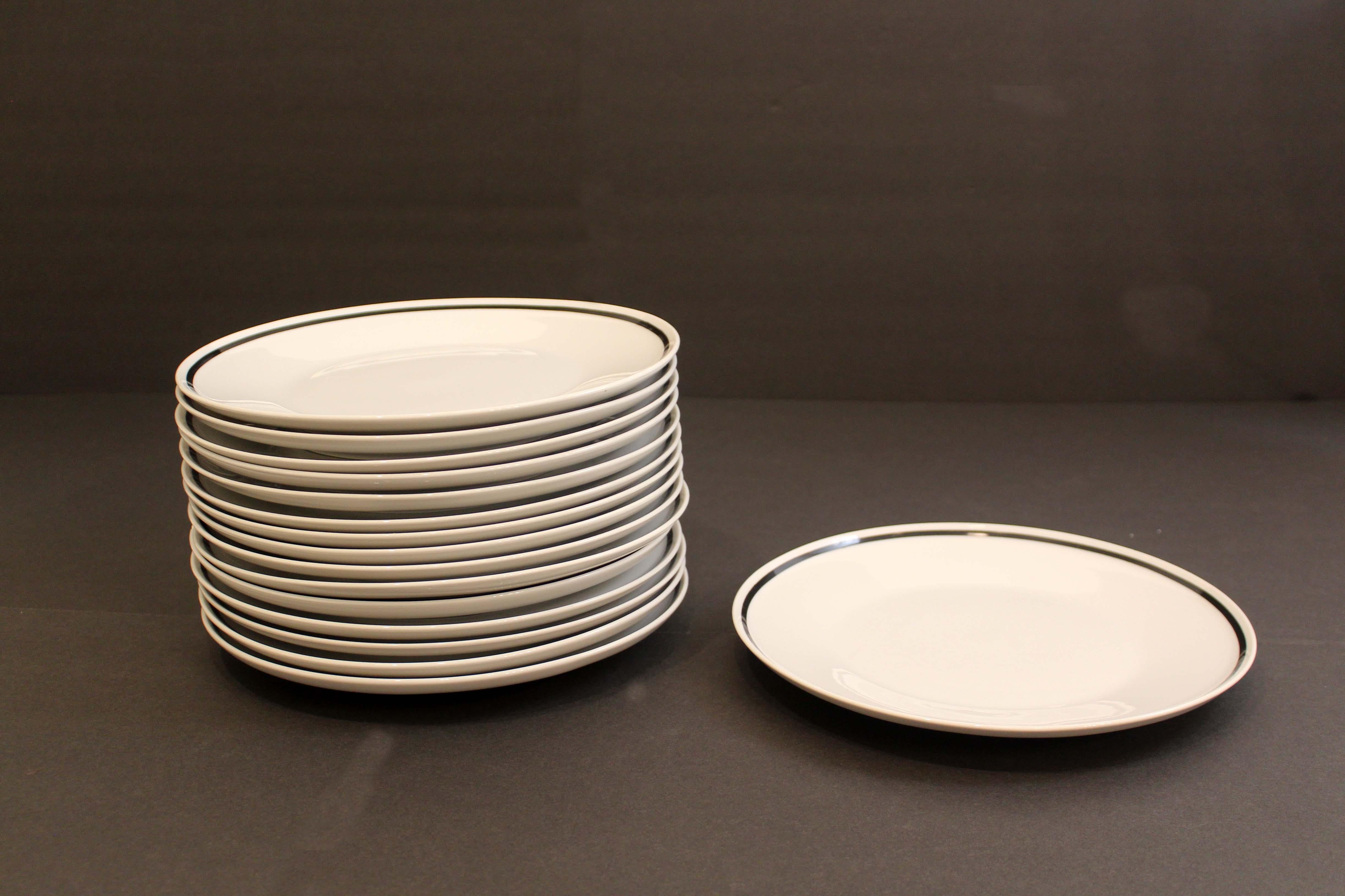 Paul McCobb Rare Mid-Century Modern Set of Fine China Contempri Japan, 1960s 5