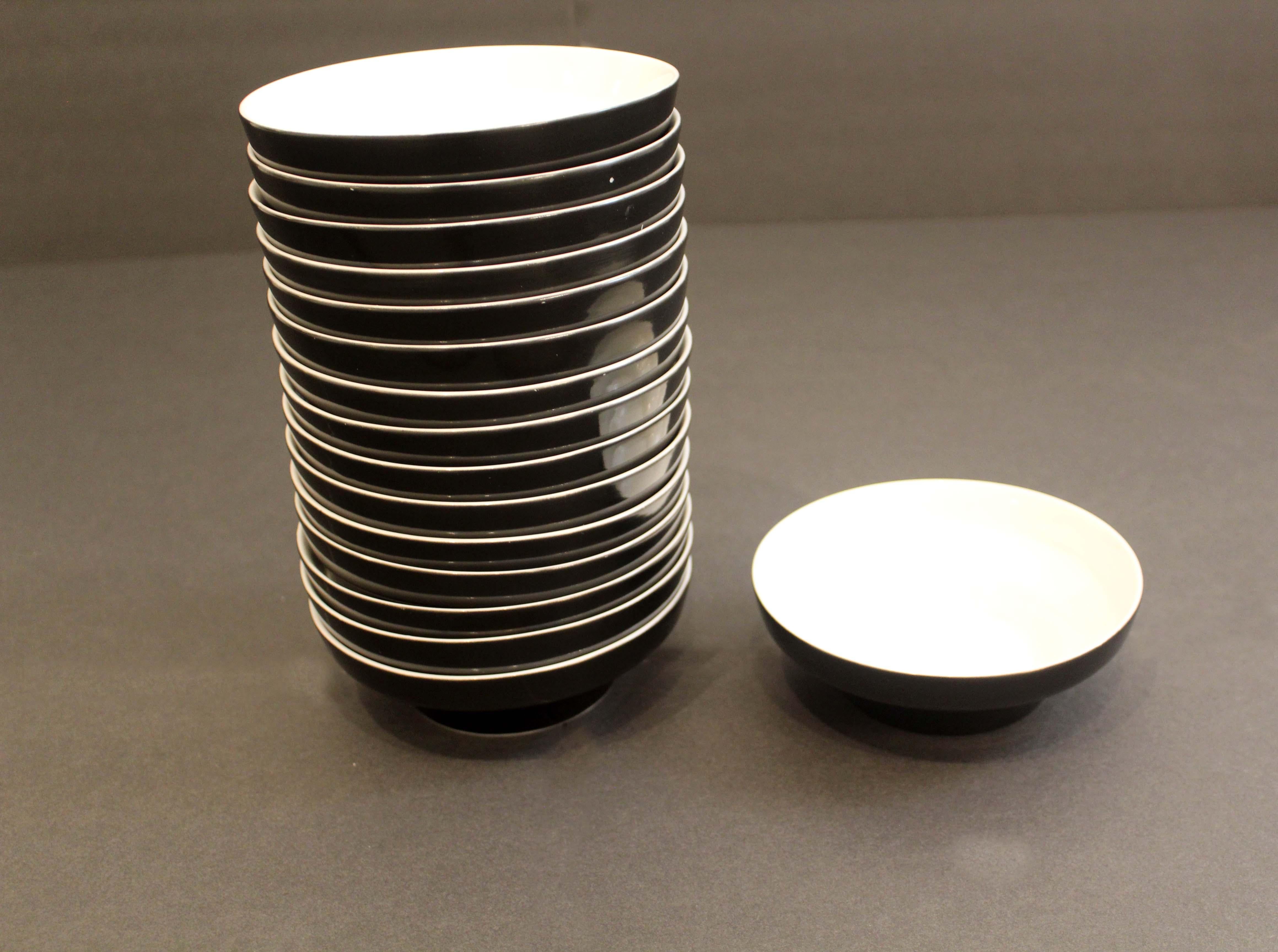 Mid-20th Century Paul McCobb Rare Mid-Century Modern Set of Fine China Contempri Japan, 1960s