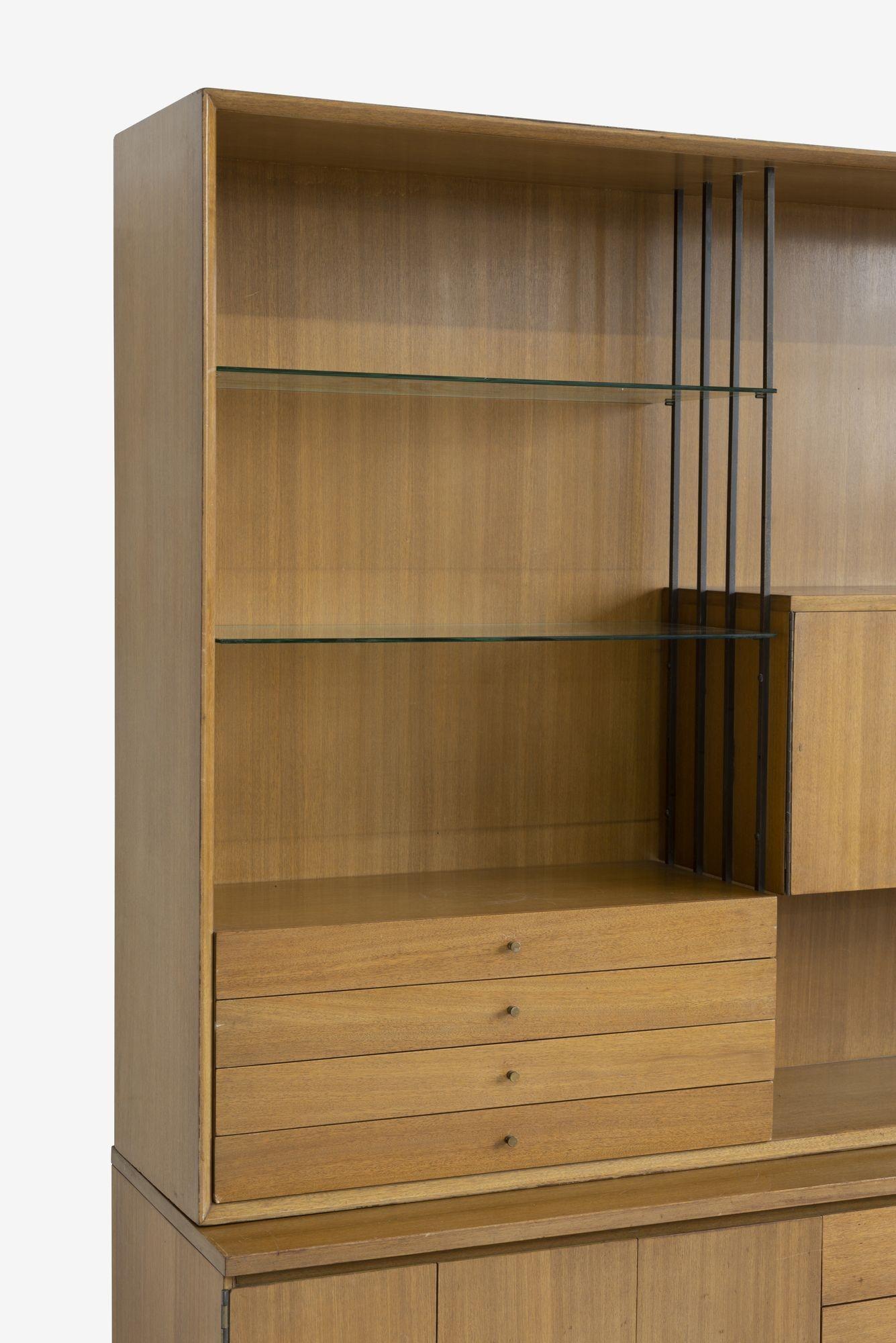Appliqué Paul Mccobb Room Divider for Calvin Furniture Company For Sale