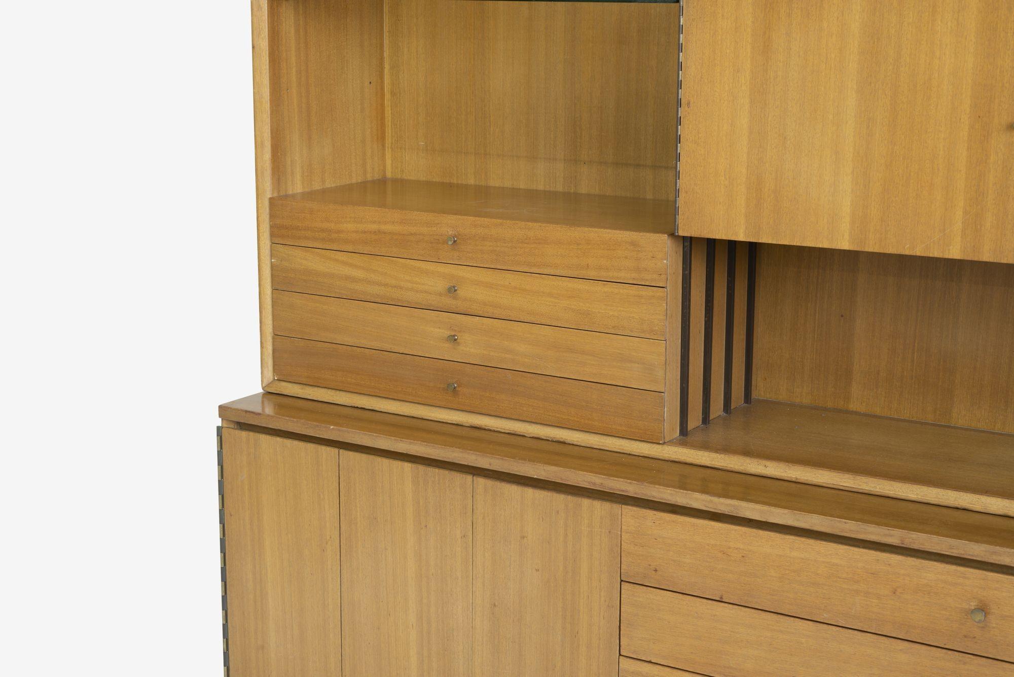 Raumteiler von Paul Mccobb für Calvin Furniture Company (Messing) im Angebot