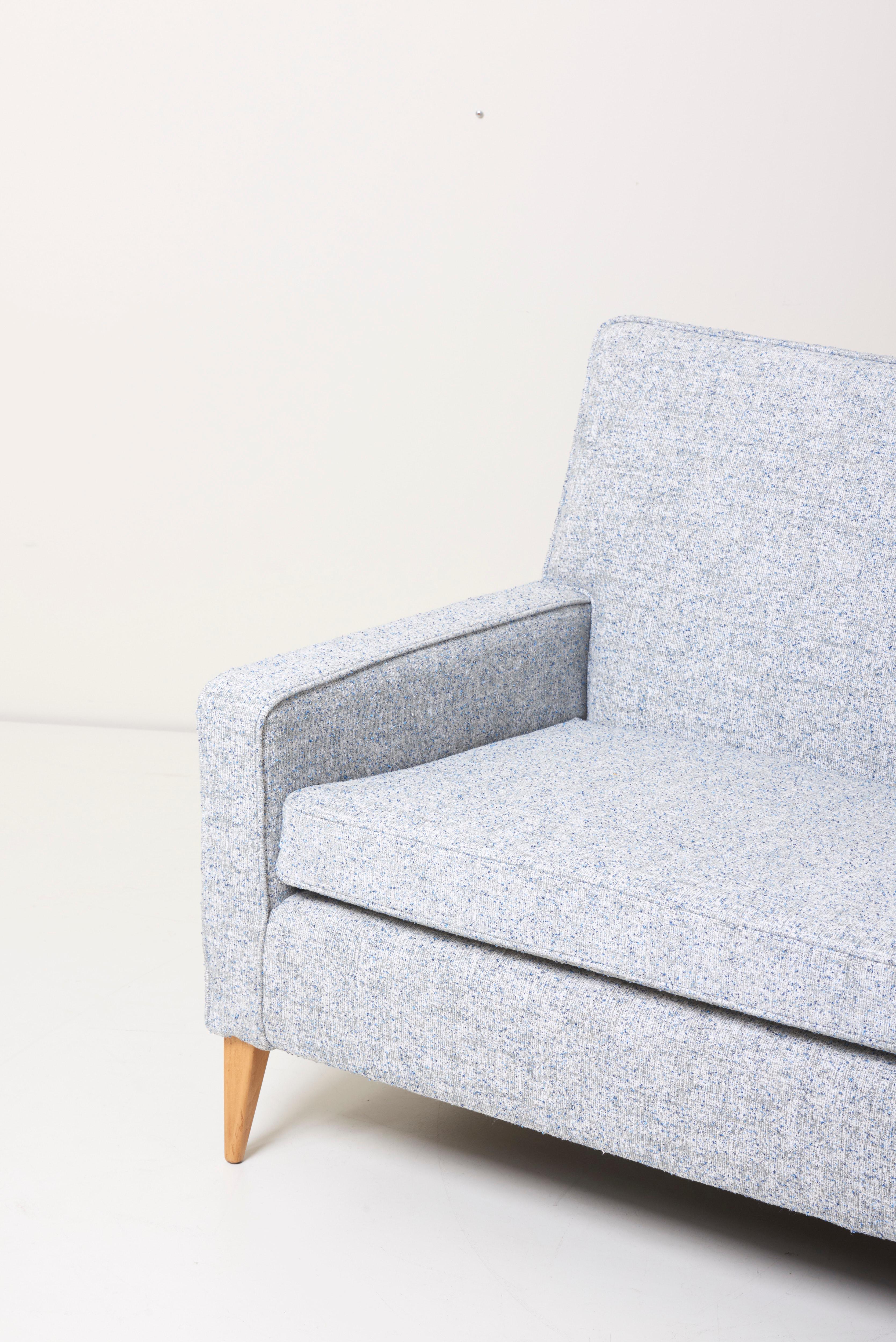 Paul McCobb Sectional Corner Sofa Custom Craft/ Planner Group Newly Upholstered For Sale 5