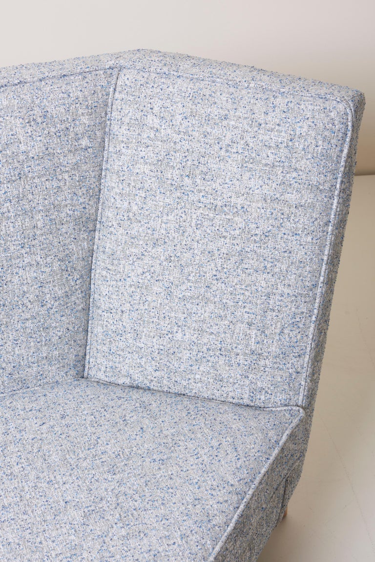 Paul McCobb Sectional Corner Sofa Custom Craft/ Planner Group Newly Upholstered For Sale 12