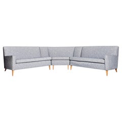Paul McCobb Sectional Ecksofa Custom Craft/ Planner Group Neu gepolstert