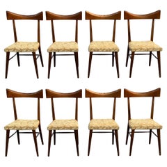 Paul McCobb set / 8 Planner Group Sillas de comedor con respaldo de pajarita Winchendon Restauradas