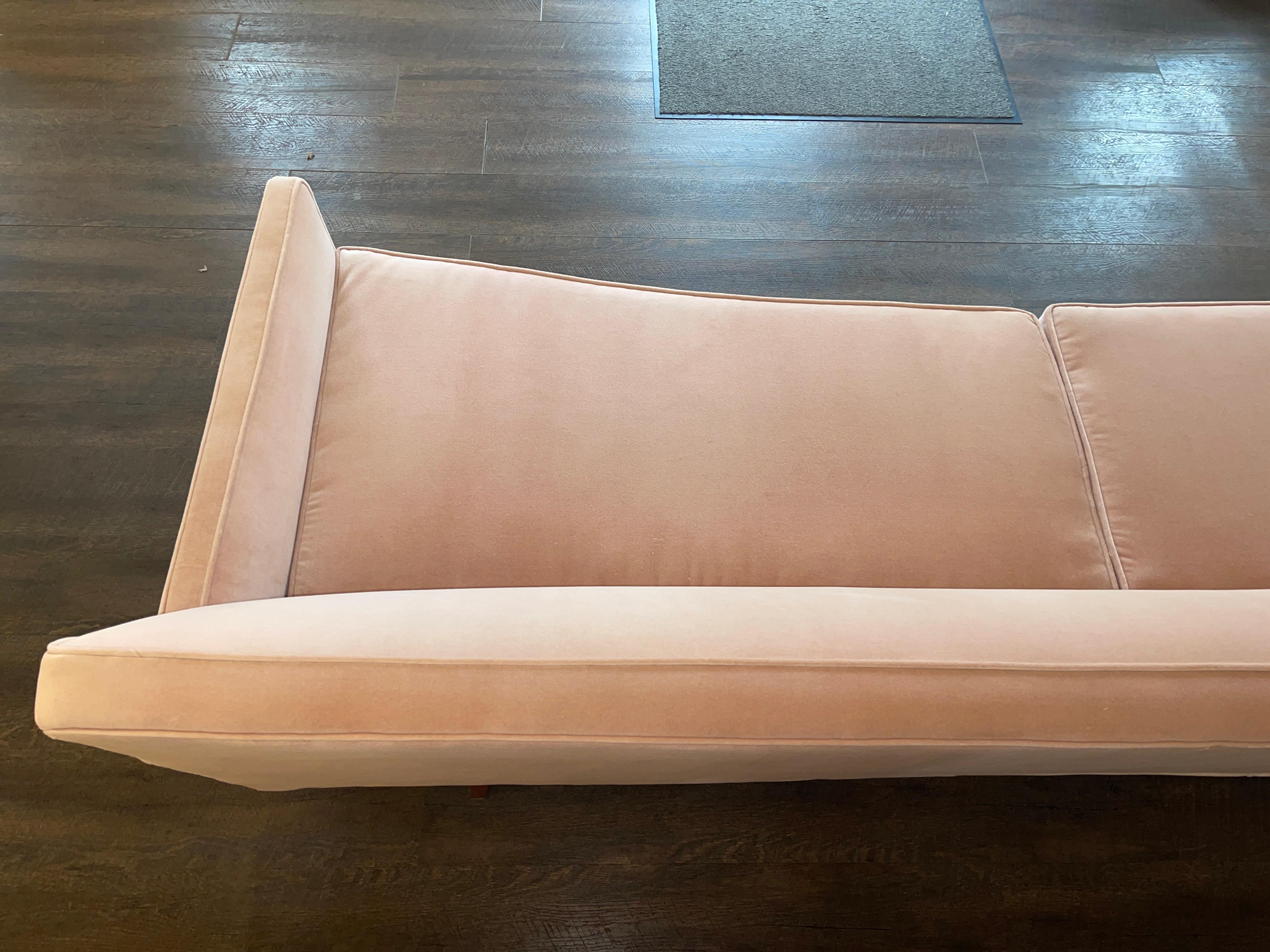 Paul McCobb Shaped Back Sofa For Sale 7