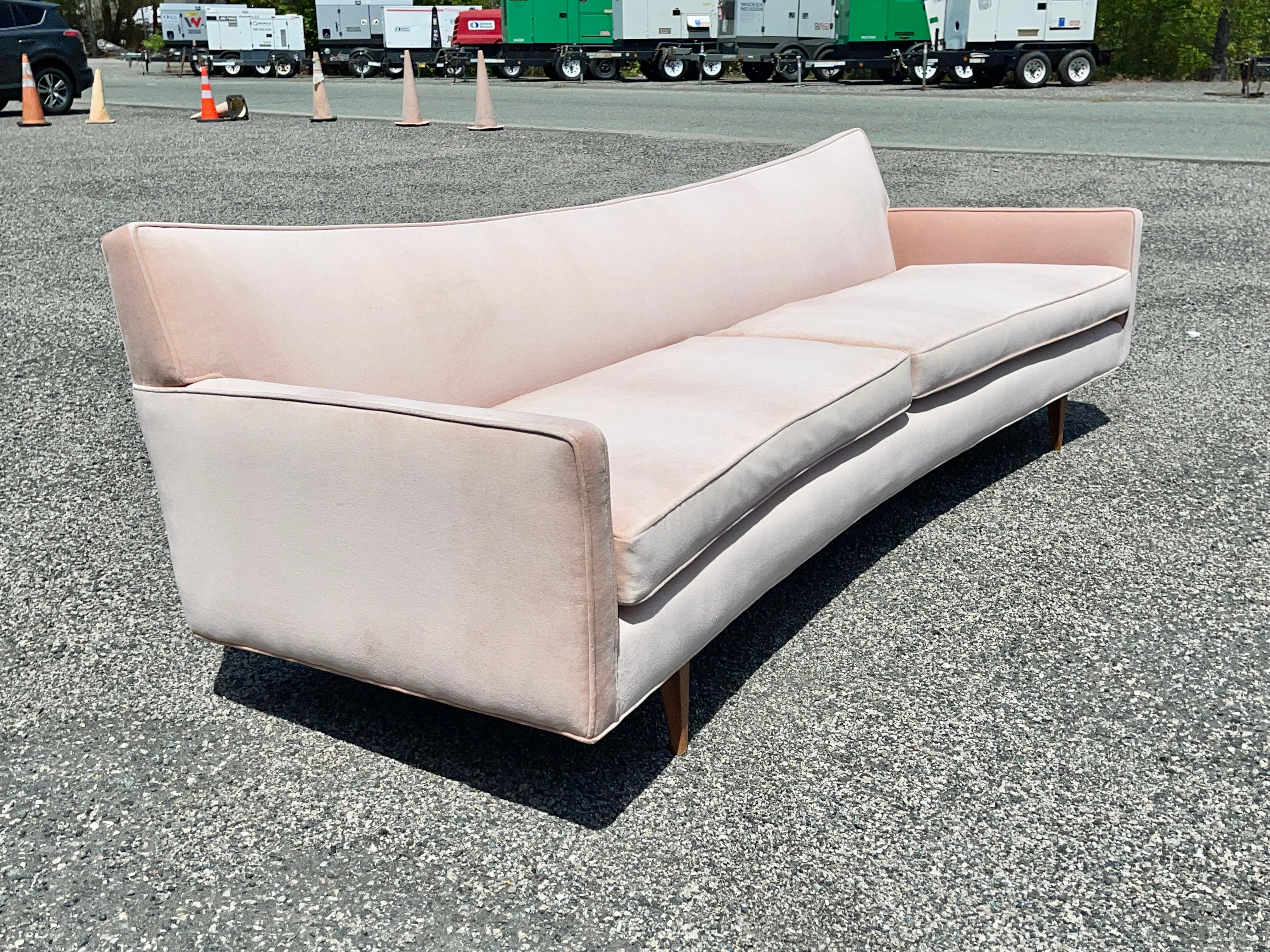 Paul McCobb Shaped Back Sofa For Sale 10