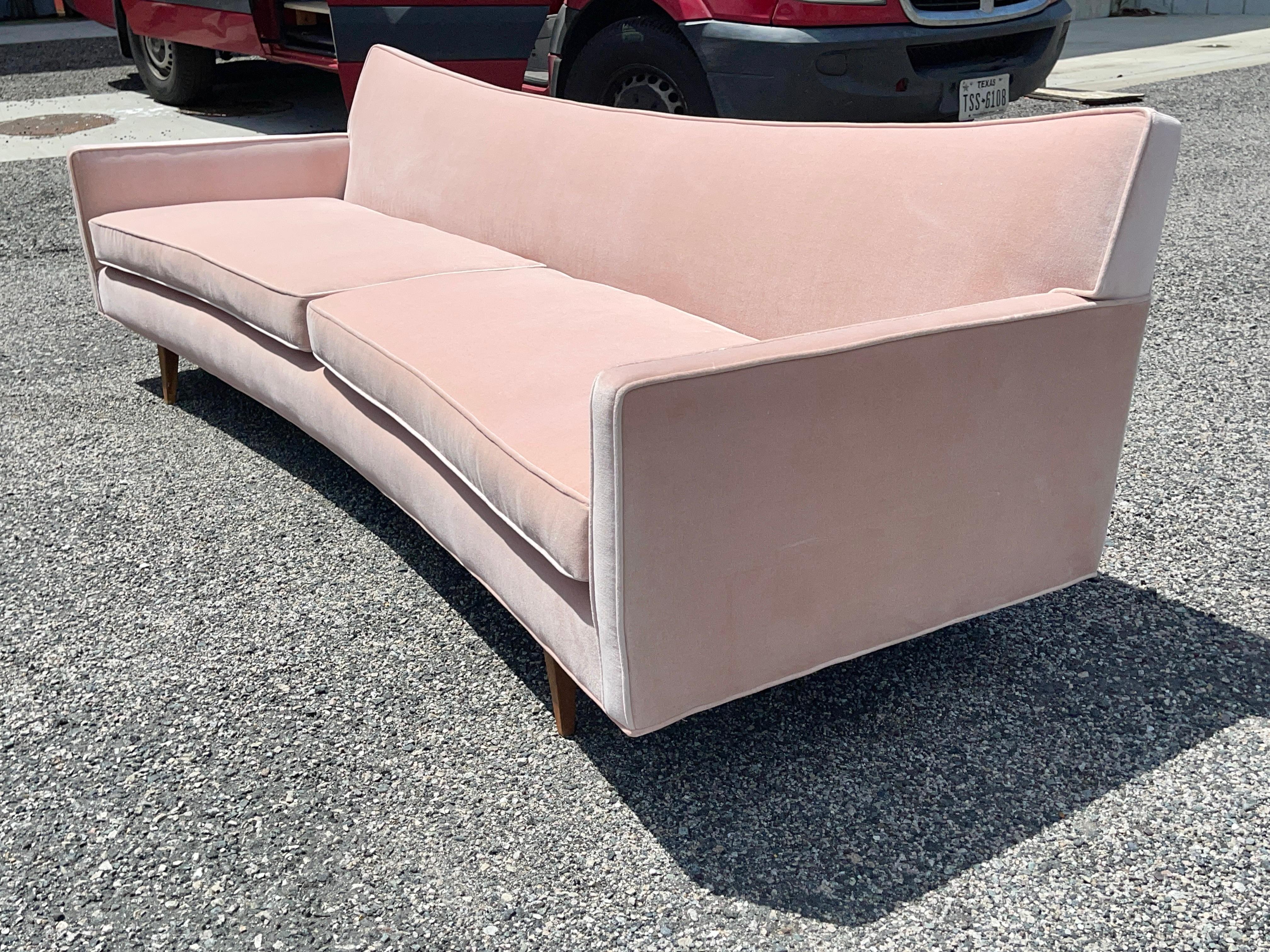 Paul McCobb Shaped Back Sofa For Sale 11