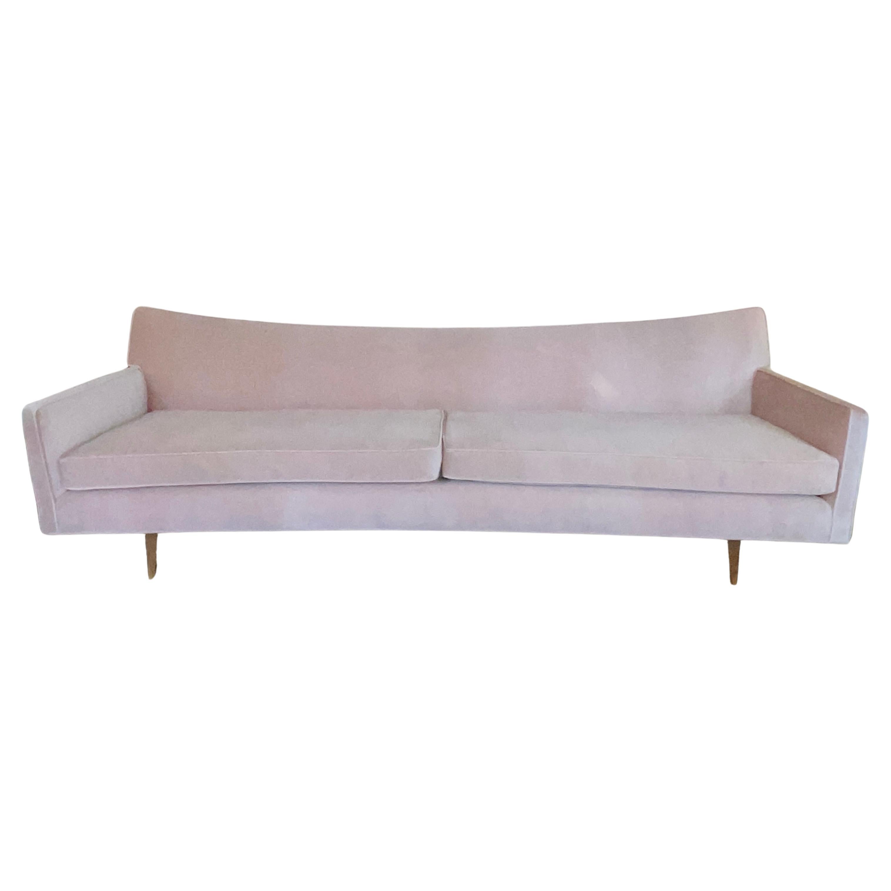 Paul McCobb Shaped Back Sofa For Sale