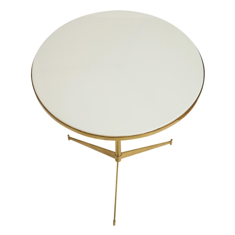 Paul McCobb Side Table, Brass Cigarette 4