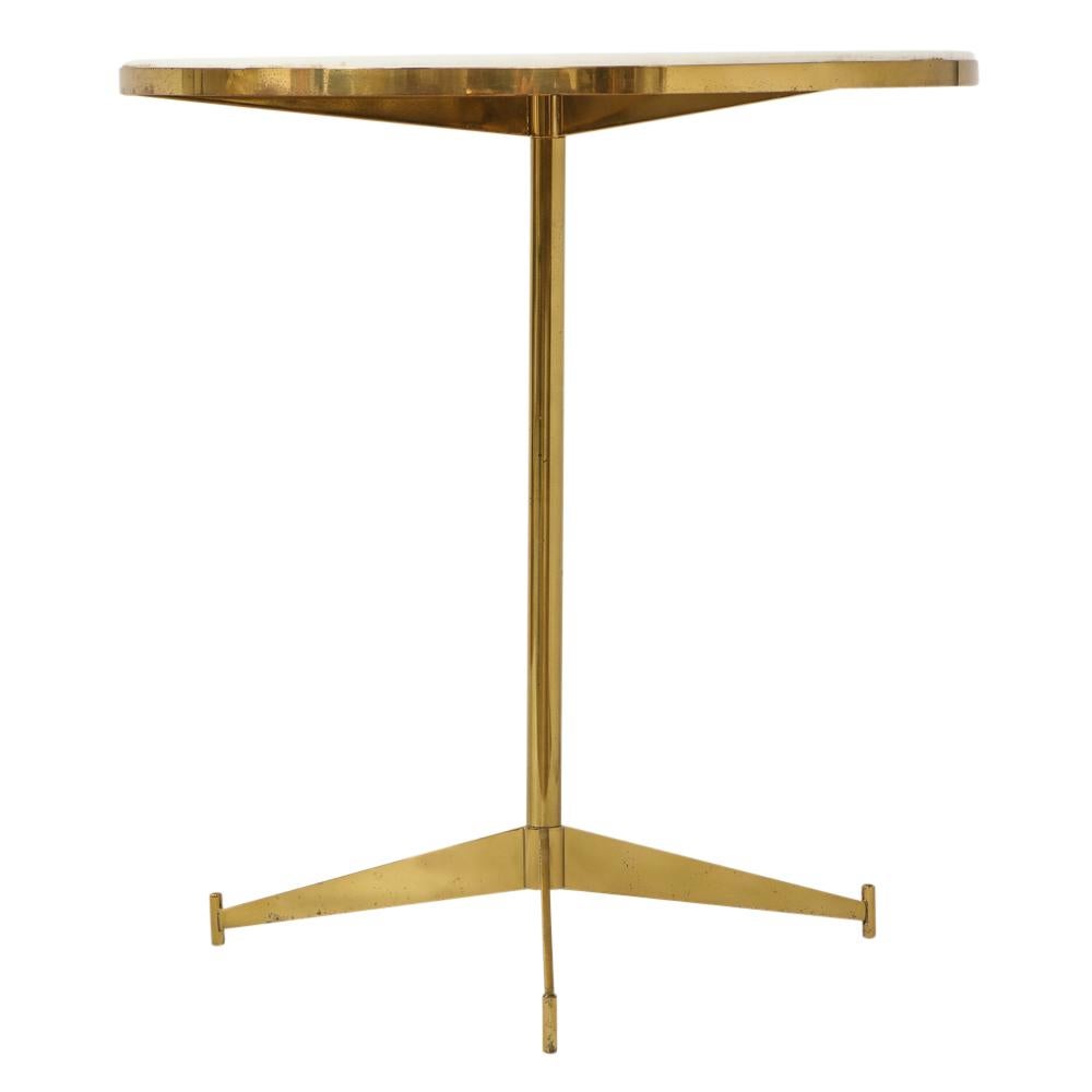 Paul McCobb Side Table, Brass Cigarette In Good Condition In New York, NY