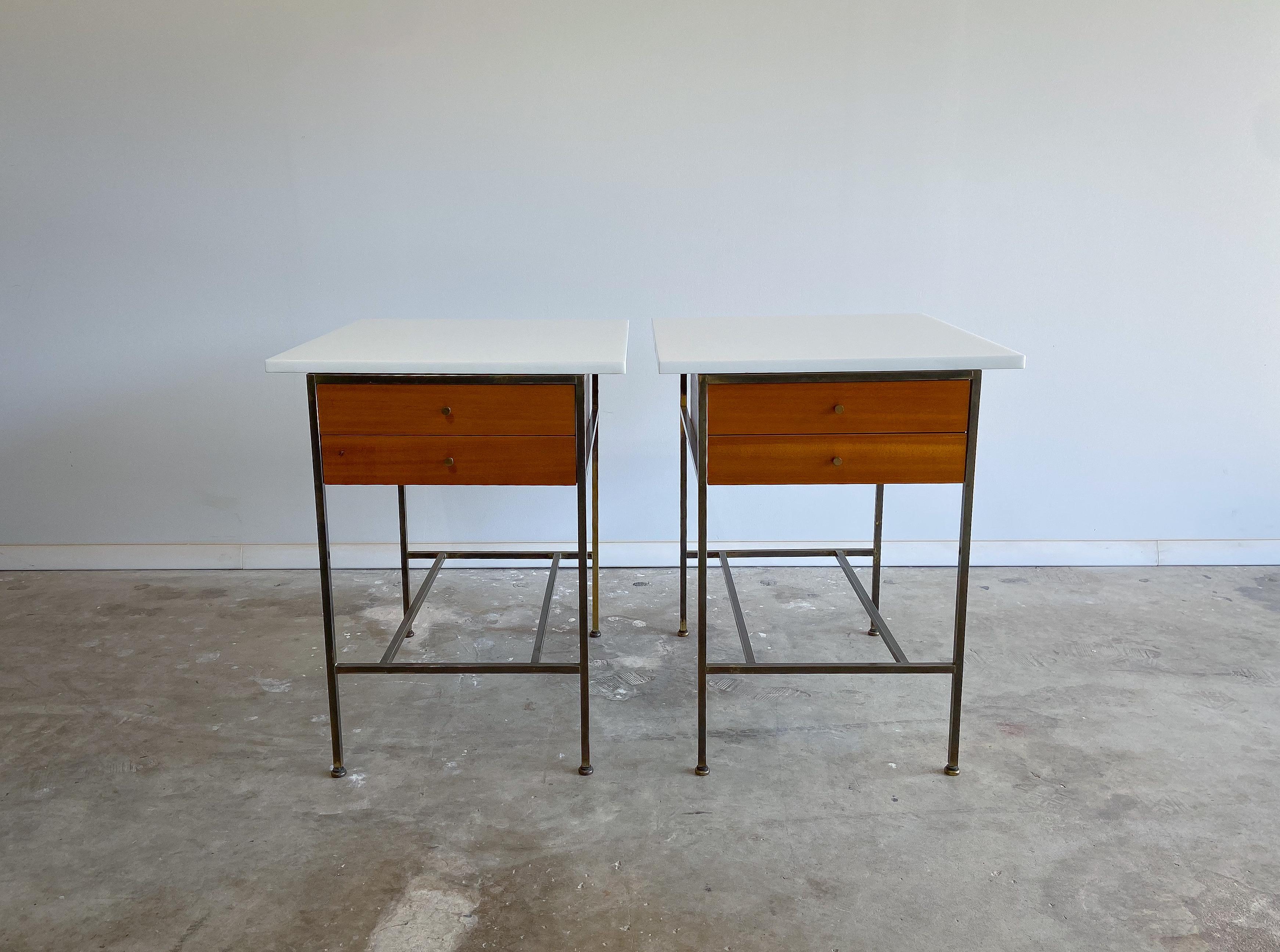 Mid-Century Modern Paul McCobb Side Tables or Nightstands, Irwin Collection, 1950s