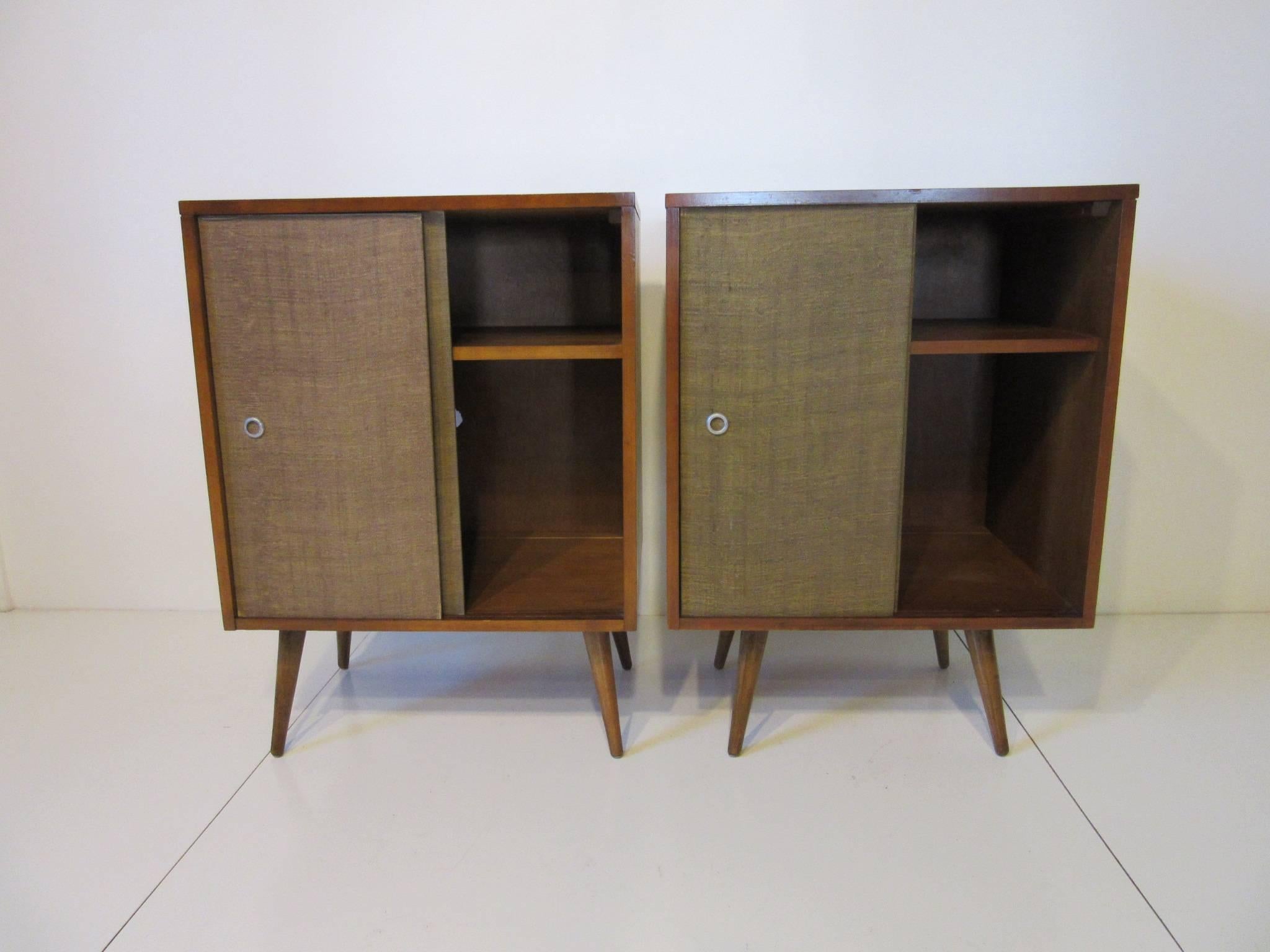 Paul McCobb Small Cabinets from the Planner Group Collection In Excellent Condition In Cincinnati, OH