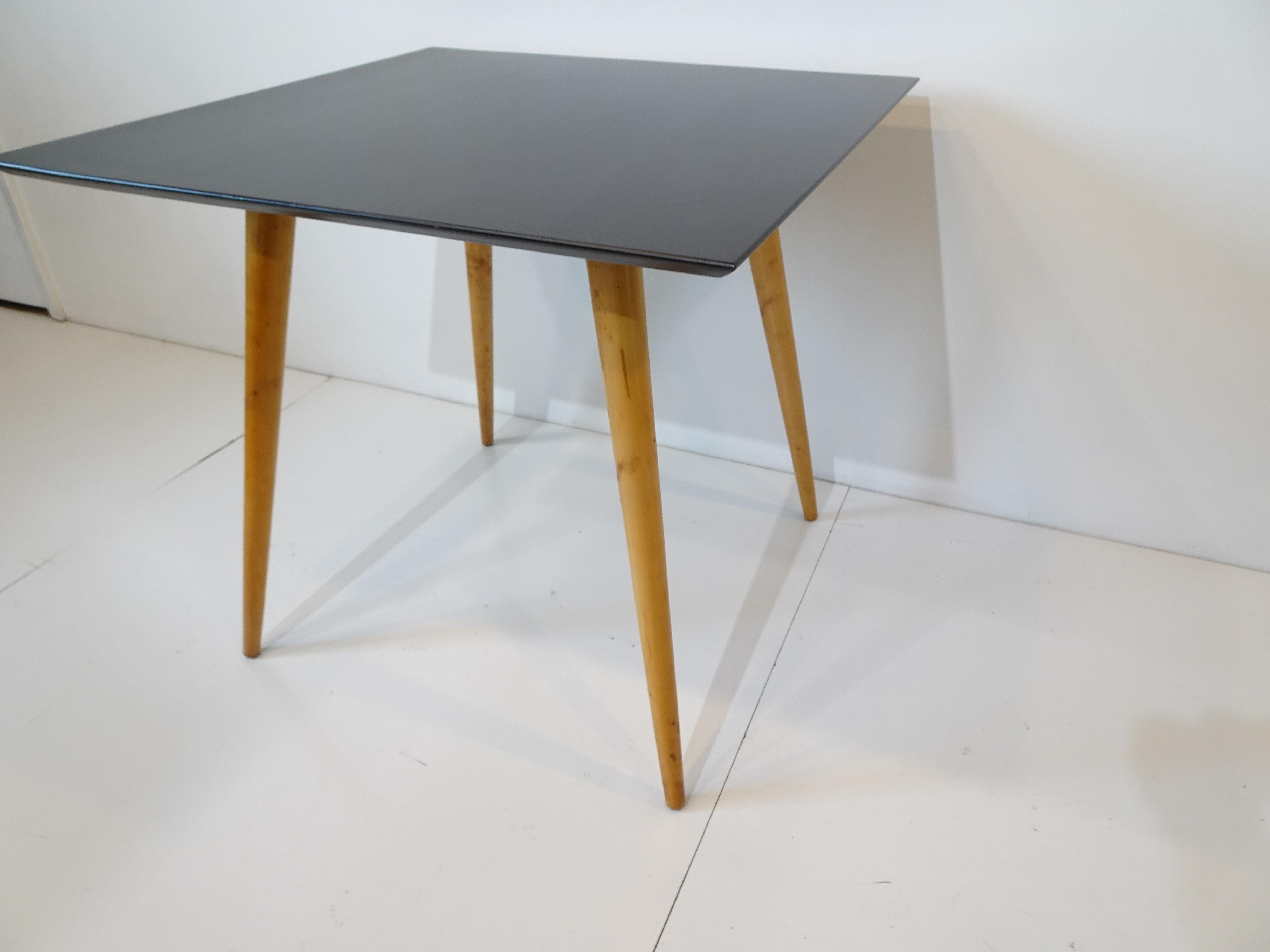 Mid-Century Modern Paul McCobb Small Dining / Game Table for Planner Group