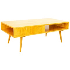 Paul McCobb Style Mid Century Blonde Coffee Table