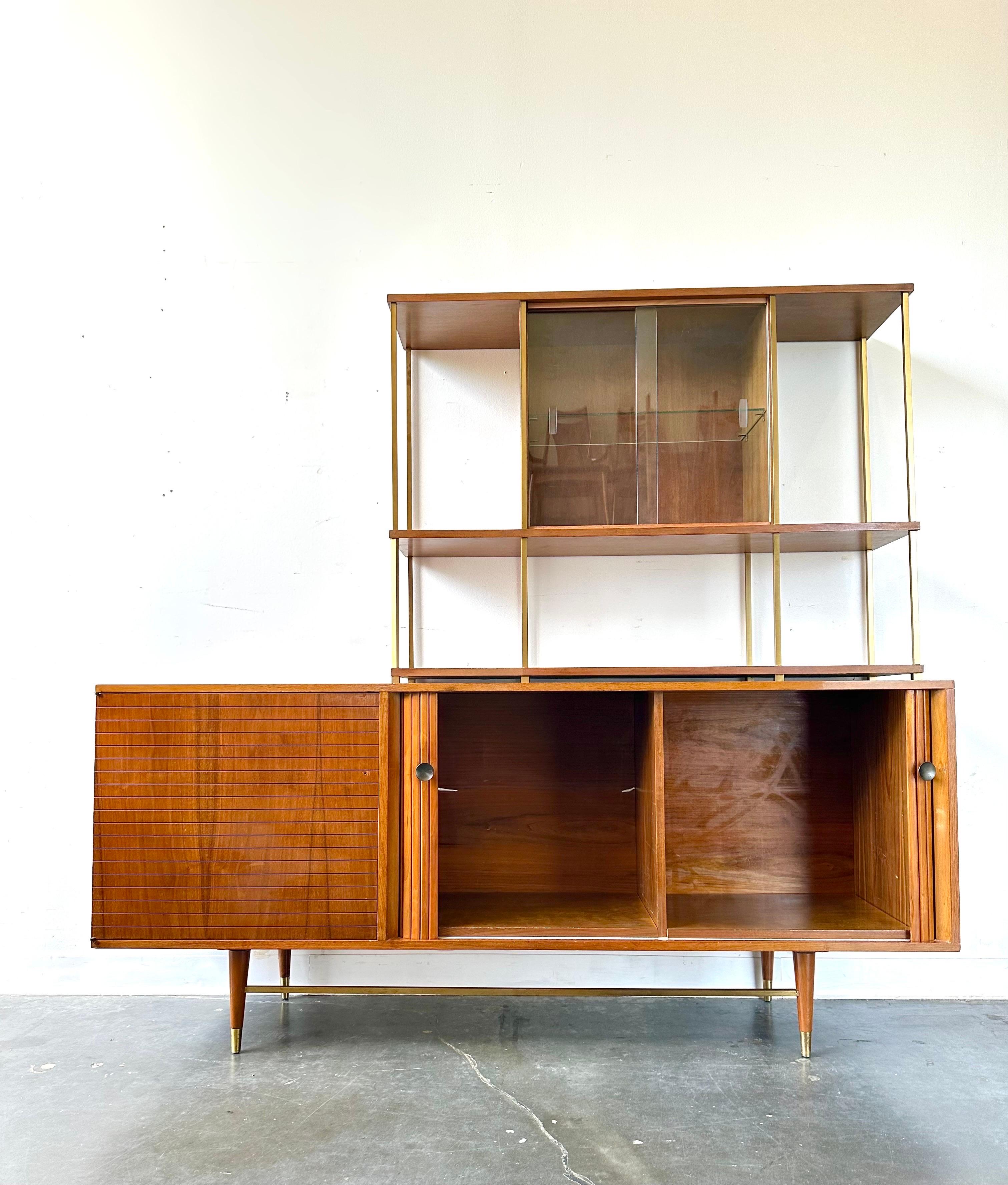 Other Paul McCobb Style Credenza with Hutch 