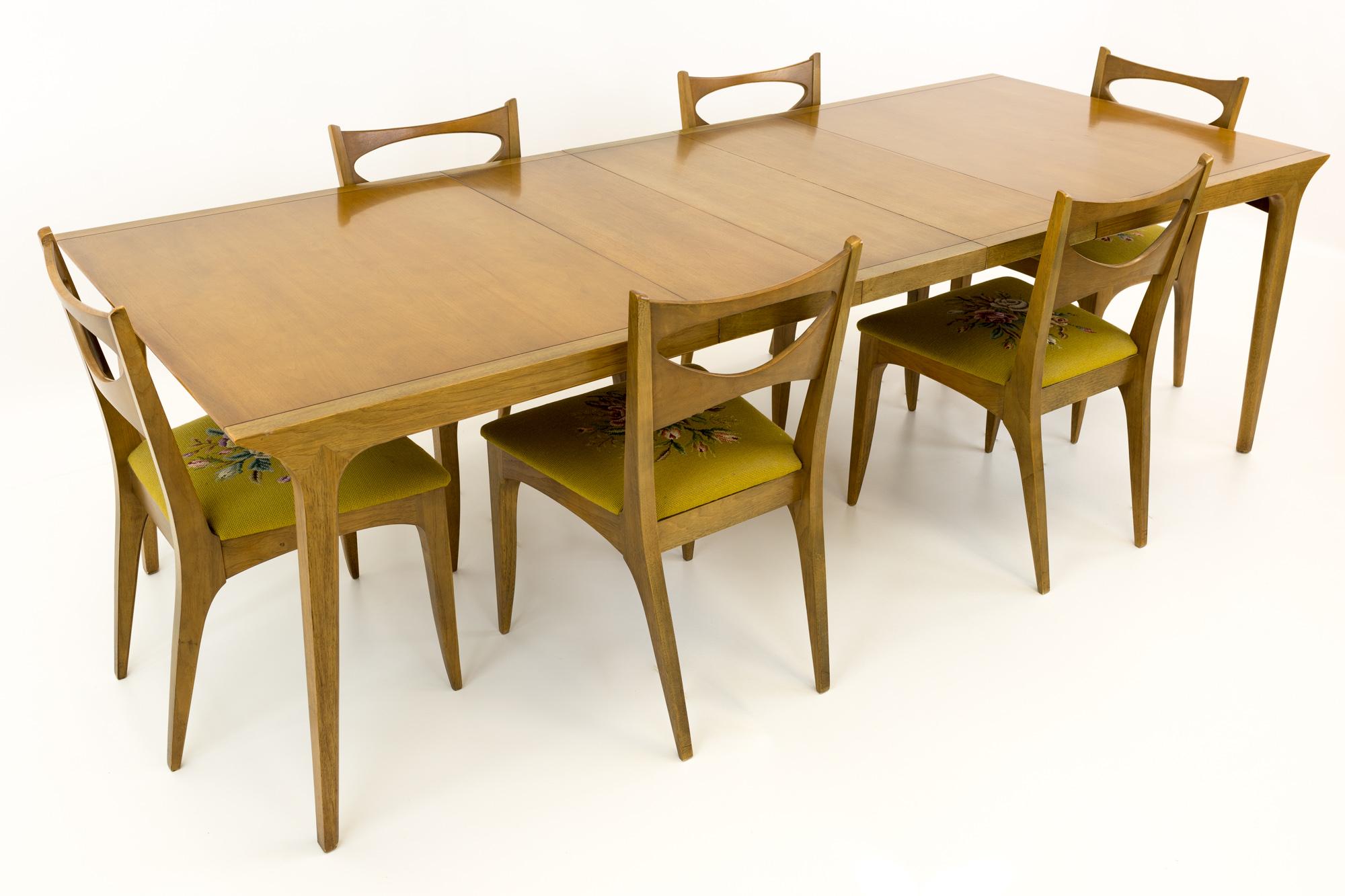 Paul McCobb Style John Van Koert for Drexel Profile 10 Person MCM Dining Table 13