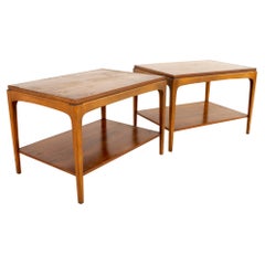 Paul McCobb Style Lane Rhythm Side End Tables, a Pair