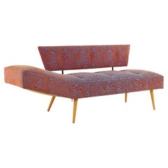 Paul McCobb Style Mid Century Chaise Lounge Chair with Jack Lenore Larsen Style