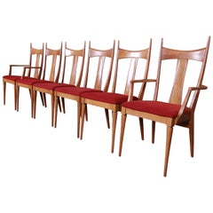 Retro Paul McCobb Style Mid-Century Modern Dining Chairs by Heywood Wakefield, 1950s