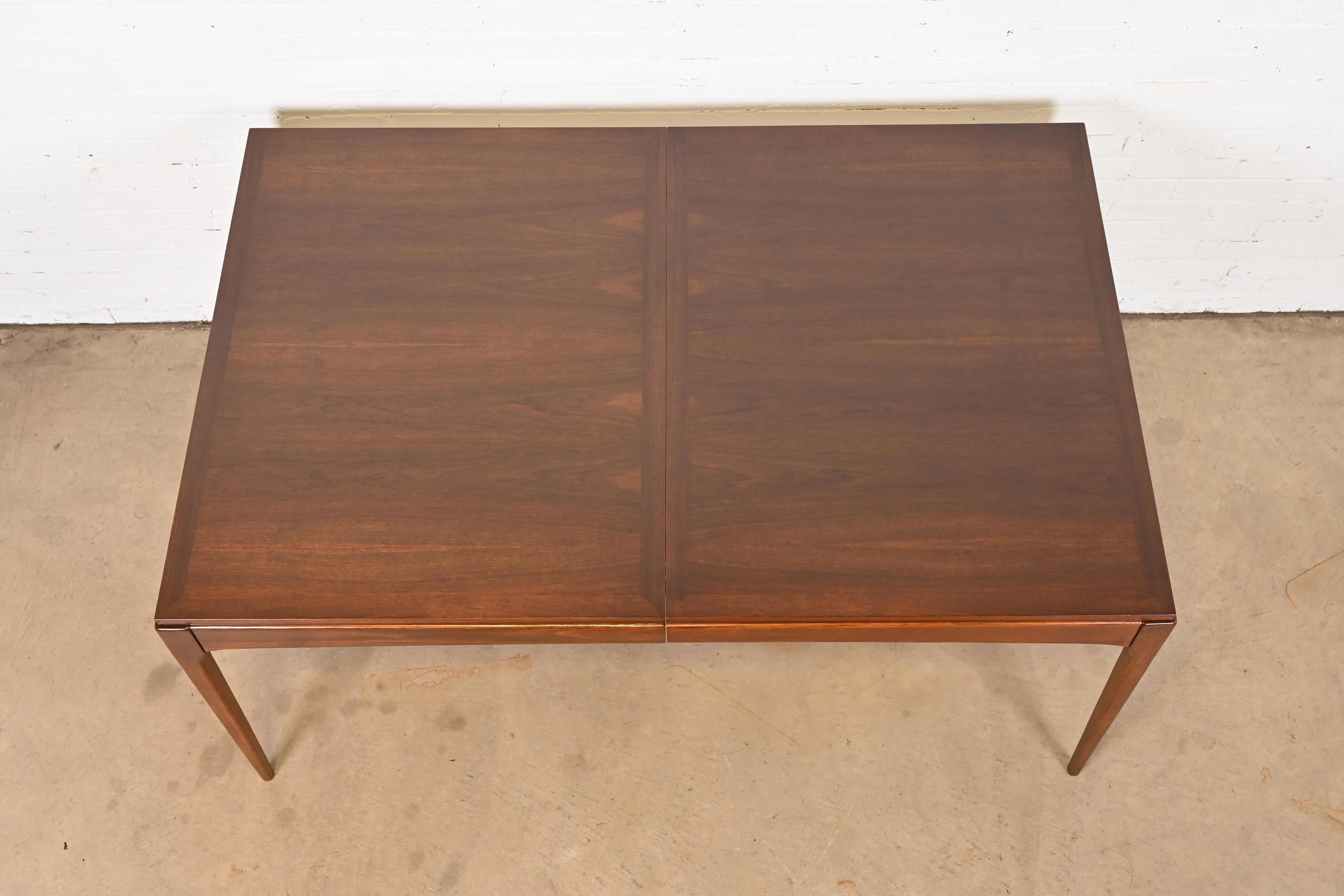 Paul McCobb Style Mid-Century Modern Walnut Dining Table by Lane, Refinished 4